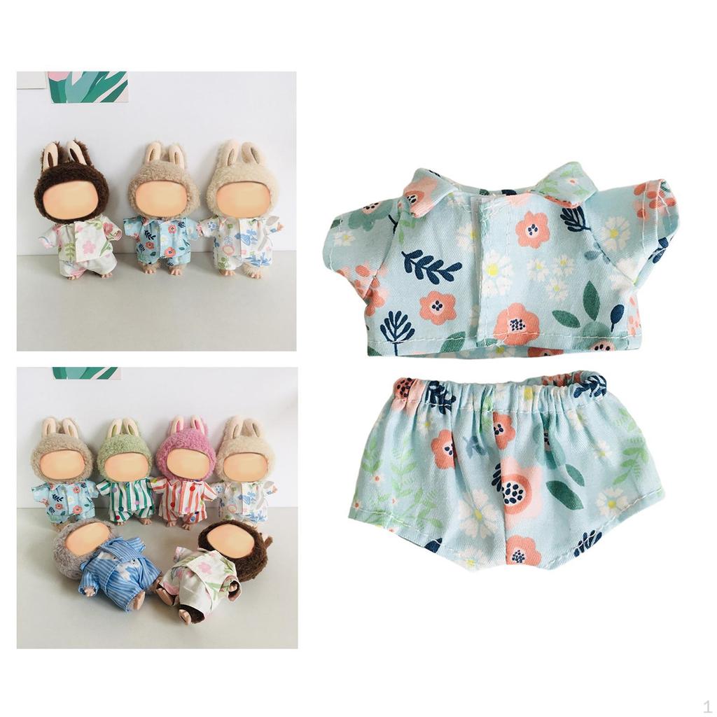 Doll Attire Set for 15cm Dolls - Chic Dress Collection