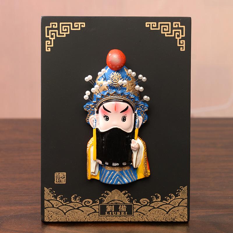 China Traditional Peking Opera Facial Makeup Ornaments Business Gift Souvenirs Home Decor Crafts Wedding Birthday New Year Gift