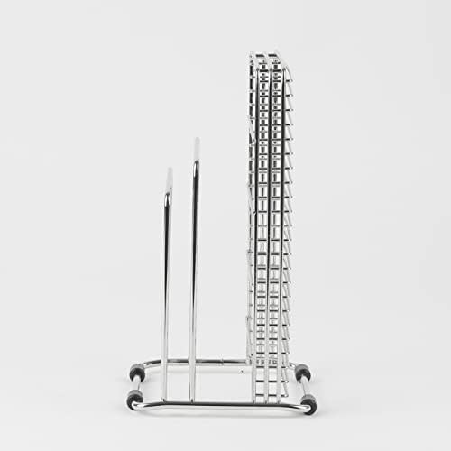 Pearl Metal Knife/Cutting Board Stand Stainless Steel At Aqua HB-3945