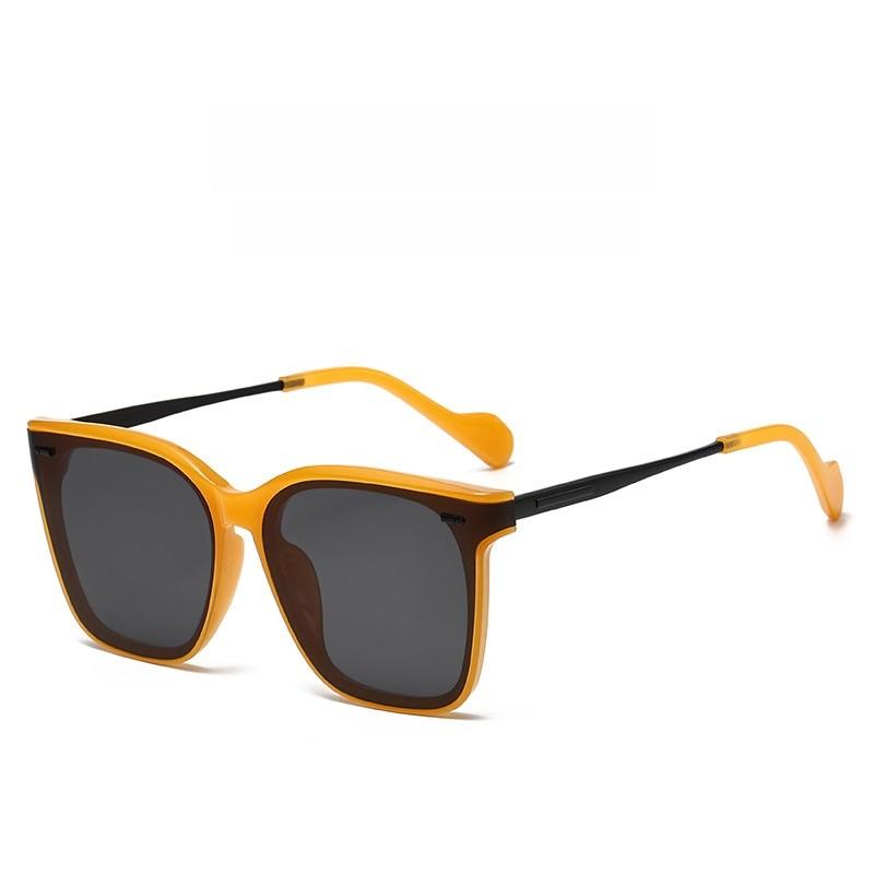Retro Korean Style Large Frame Gm Sunglasses For Men Women Uv400 Sun Protection