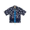 X Brain Dead 76 Boxy Ss Mountain Shirts 'Blue' Men's 529V-WF3