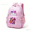 K-pop Backpack Teens Girls Capacity Schoolbag Flowers Printe Laptop School Backpack Travel Rucksack YK2 Mochila