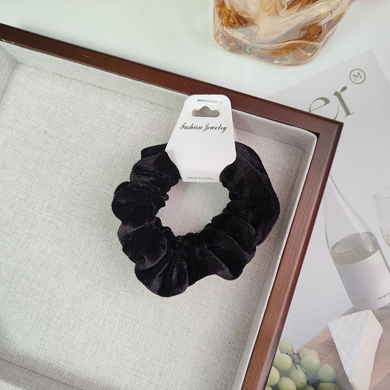 3pc Cute Solid Velvet Ponytail Holder Elegant Hair Tie Elastic Hairbands Hair Rope for Women Girls Kids Holiday Hair Accessories