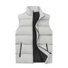 Men S Sleeveless Stand Collar Padded Vest Winter Casual Sports Cotton Jacket