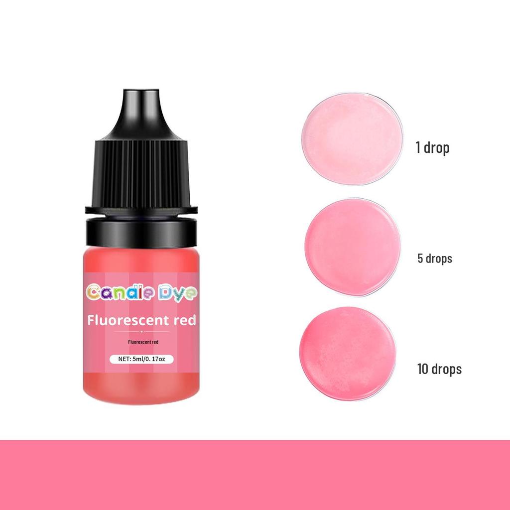 Candle Pigment - 36 Color Options for DIY Handmade Soap & Silicone, High-Concentration Dye Essence