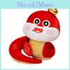 Huggable Cartoon Snake Plush Doll For Kids Soft Cuddly Gift For New Celebrations Year