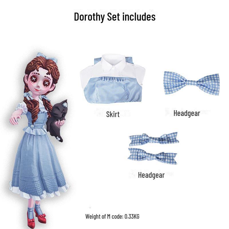 

Пятая личность Дороти Лолита Косплей Костюм для Девочек 120