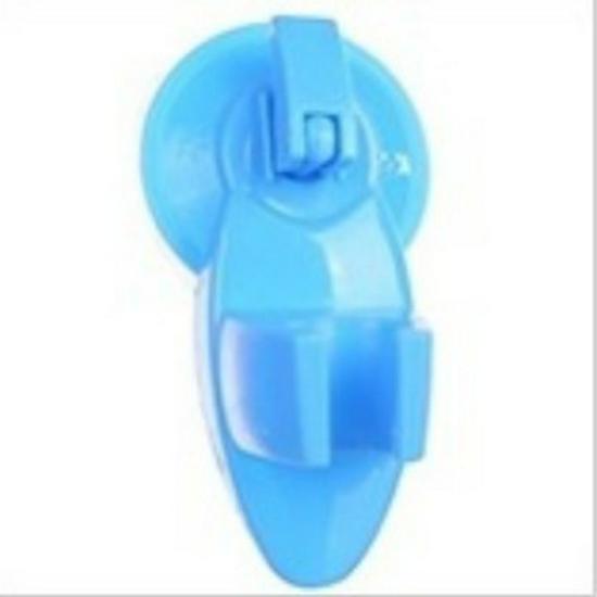 Adjustable Suction Cup Shower Head Holder - Punch-Free Plastic Wall Mount Bracket