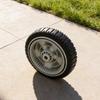 Lawn Mower Parts 8 Inch Mower Wheels Yard Work Easy Installation Process Enhanced Traction Design Easy Installation Lawn Wheels