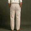 Men's Sporty Casual Striped Elastic Waist Straight Leg Pants