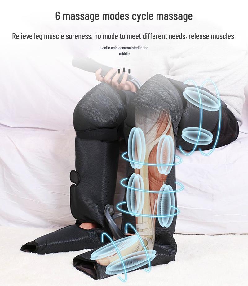 Cross-Border Air Wave Leg Massager with Vibration & Heating