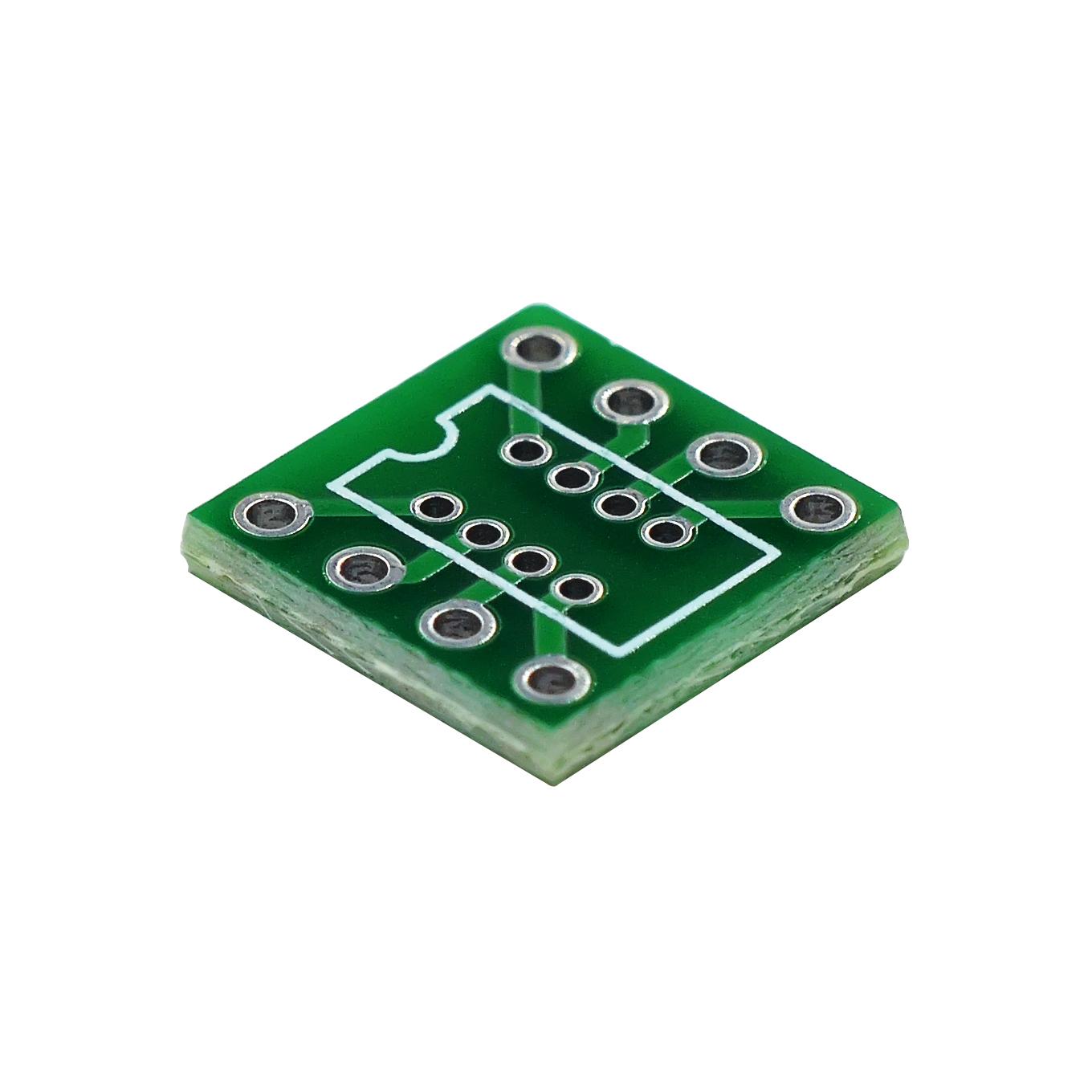 

10pcs DIP8 to SOP8 in-line to patch adapter Sound card upgrade adapter board 1.27 to 2.54