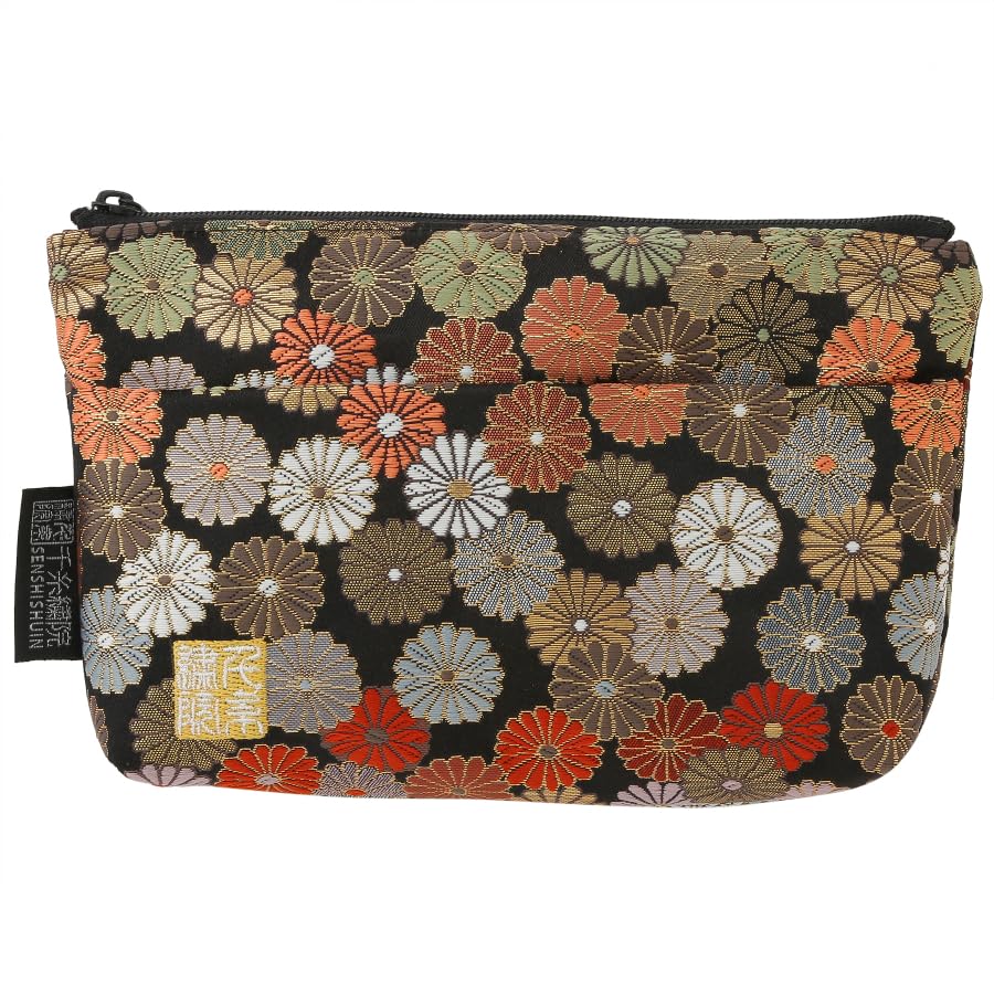 

Сэнсисюин Парчовый мешочек Нисидзин Черная хризантема в полный размер Маленький (Подкладка) Расцветай, чёрный