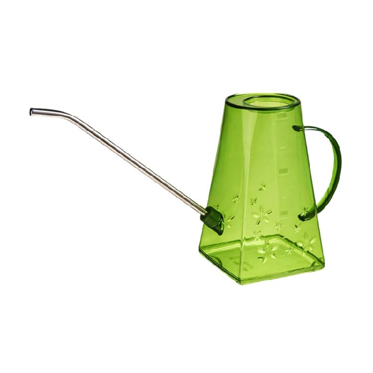 

1400ml Watering Can for Outdoor Plant with Long Spout Stainless Steel Large Watering Can for Garden Flowers Plant зелёный