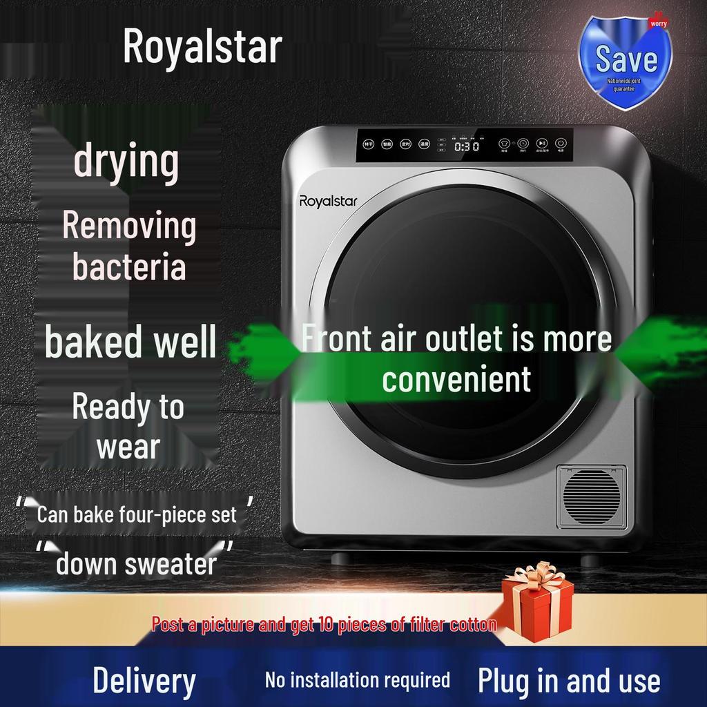 Wall-Mounted Smart Drum Dryer: Fast Drying & Sterilization with Mite Removal for Household Use