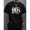 Sommer Neue Mode Straße Lässig Charme Buchstaben Druck Bequem Weich Rundhals T-Shirt