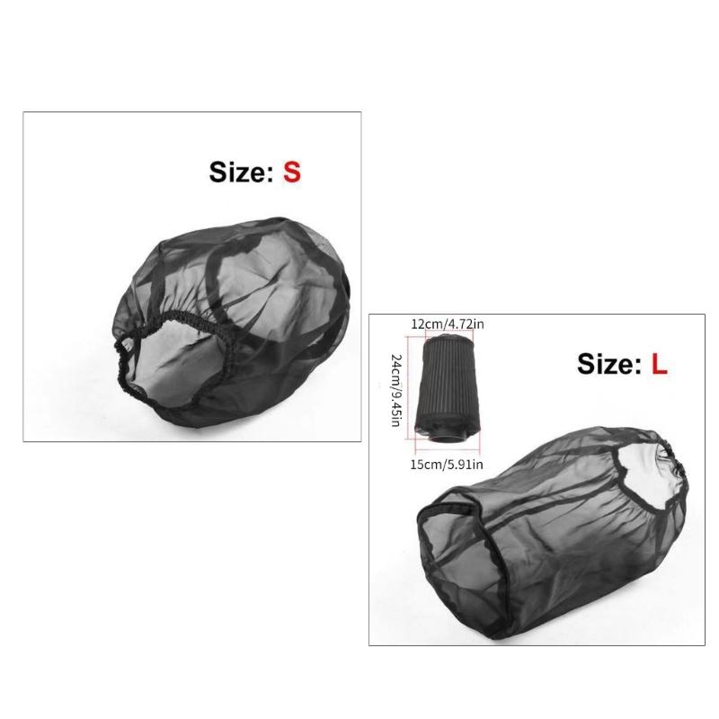 Car Modification Dust Cover Universal Air Filter Protective Cover Waterproof Oilproof Dustproof Durable for Vehicles