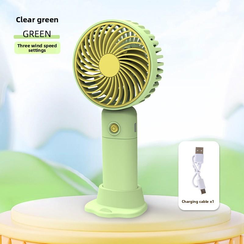 Desktop Mini Handheld Mini Fan, USB Charging Type, Small Electric Fan, Portable Phone Stand, Mini Fan