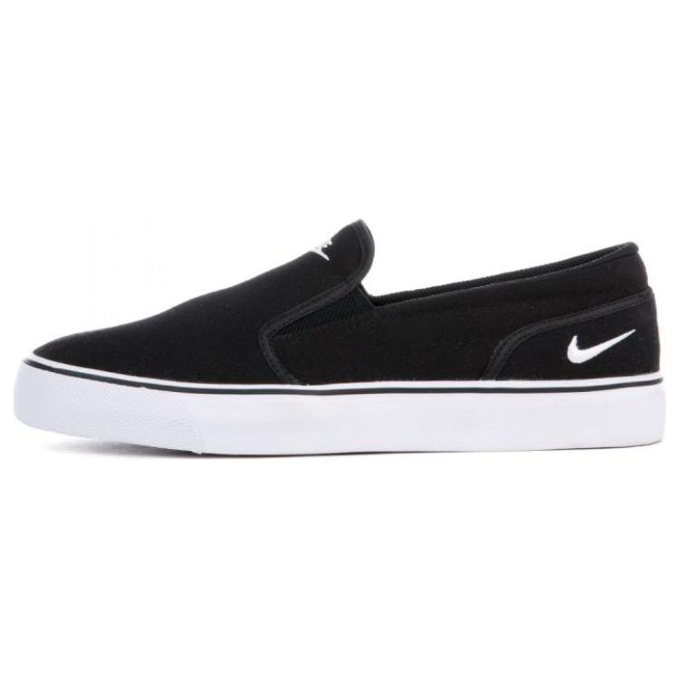 Nike Toki Slip Textile Black White 724762-011 EU 44