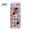 3D Soft Touch Stickers Anime Character Cute Butt Puffy for Phone Practical And Interesting Case Decoration Squishy Sticker Set Crafts & Journals