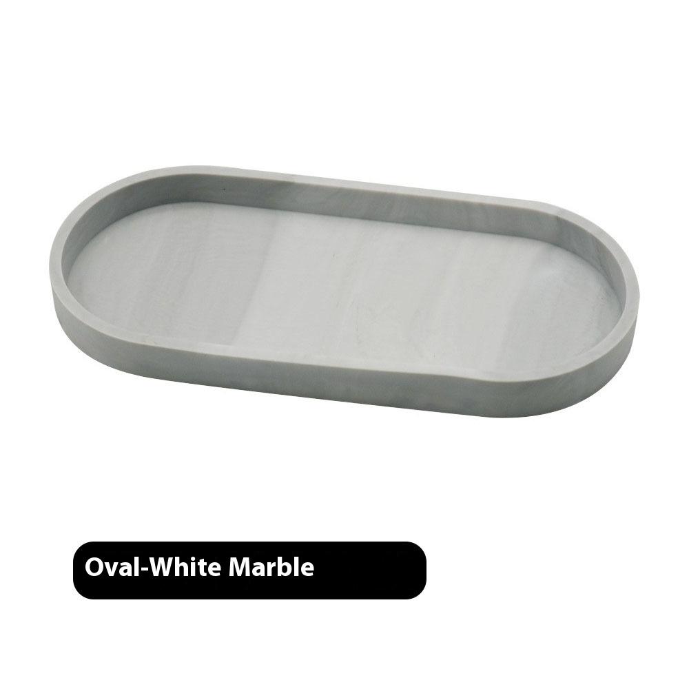 Elegant Silicone Dresser for Toiletries, Perfume and Jewelry Display with Artistic Patterns, Bathroom Decor and Accessories