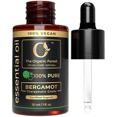 100% Plant Based Bergamot Oil for Diffuser, Skin & Hair | Premium Grade Bergamot Essential Oils for Hair Care, Home Diffusers, Aromatherapy