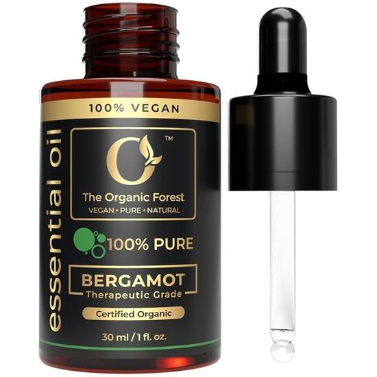 

100% Растительное Масло Бергамота для Диффузора, Кожи и Волос | Эфирные Масла Бергамота Премиум-класса для Ухода за Волосами, Домашних Диффузоров, Ароматерапии