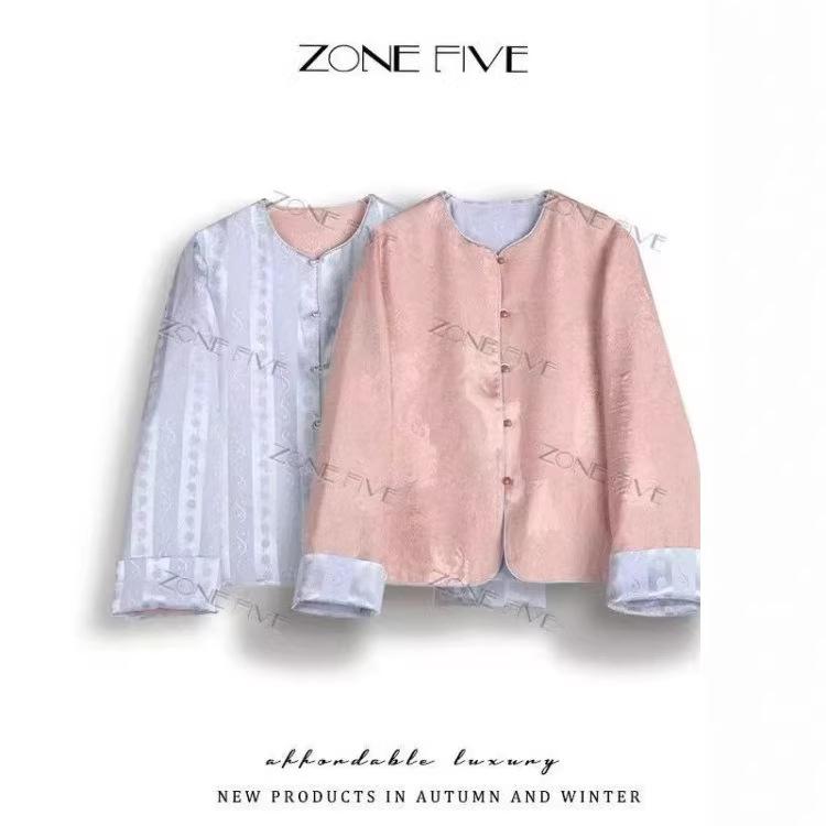 Elegant Women's 2026 Reversible Tang Suit Jacket with Frog Buttons - New Chinese National Style