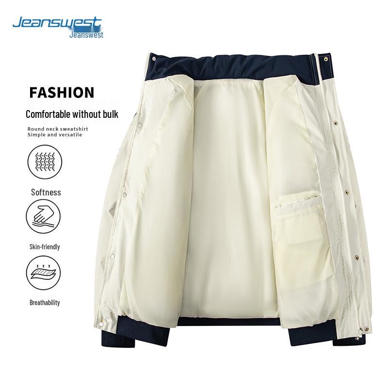 Jeanswest Unisex Winter Stand Collar Padded Jacket