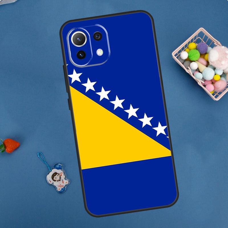 Bosnia Flag Case For Xiaomi 11T 12T 13T 14T Pro 13 14 15 Ultra POCO X7 Pro X3 X5 X6 M6 F5 F6 Pro Cover