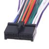 Car Radio Wire Harness 20pin Audio Wiring Adapter Cd Dvd Connector Cable T-plug Power Cord Modified Parts Radio Accessories 4
