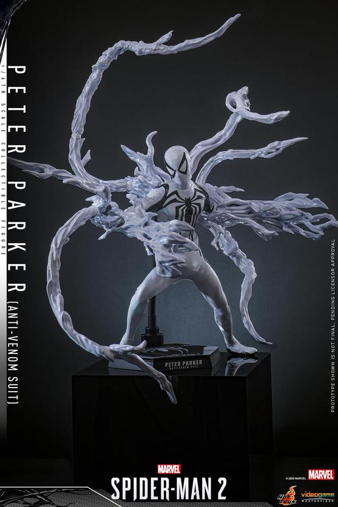 PARKER Scale Video Game Masterpiece Figure 2 Peter Parker Suit 1/6 Marvel's Spider-Man Spider-Man Anti-Venom