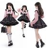 Suspender and This Mini Dress Features a Bow and a Long or Short Sleeve Top and Perfect for a Mori Girl This Dress Features a Ribbon and Is Perfect
