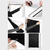 1pc Blackout Blinds With 2pcs Clips Sun Protection & Privacy Easy Install Blackout Blinds Pleated Roller Blinds Household Decor