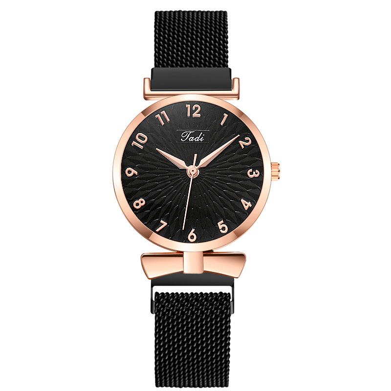 Women's Sunflower Fashion Watch with Magnetic Milanese Strap