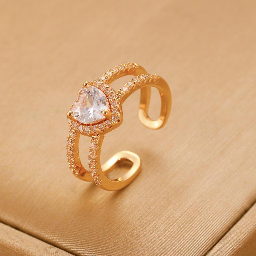 High-End Cross-Border Fashion Bow Ring for Women - European & American Style Open Index Finger Accessory