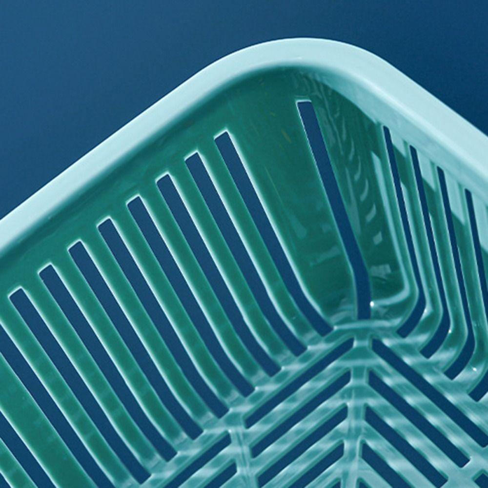 Double Layer Fruit Storage Container Plastic Food Storage Container  Kitchen