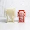 Silicone Resin Molds Convenient Soap Making Molds Craft Unique Portrait Candle