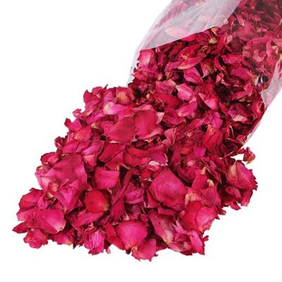 50g muguri de trandafir uscați în vrac Flori înflorite Confeti biodegradabile foarte proaspete