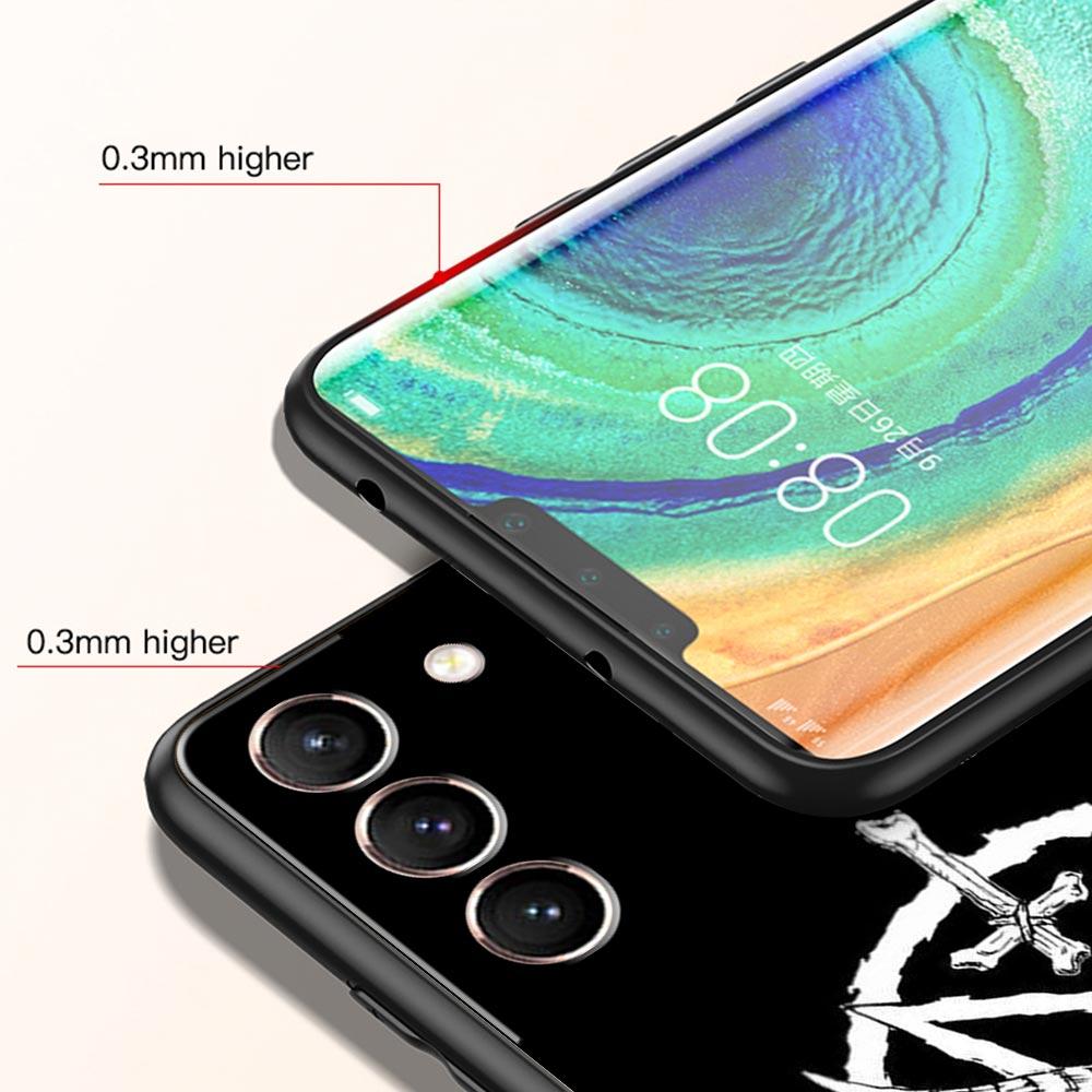 Moon Tarot Cat Aesthetic Soft Phone Case For Samsung Galaxy S23 S22 S21 S20 FE Ultra 5G S10 S10E S9 S8 Plus 10 20 Cover Bumper