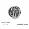 My Shape 5pcs Vintage Stainless Steel Charms for Bracelets Linking Pendants Connector Bead Charm for DIY Jewelry Making Dropship