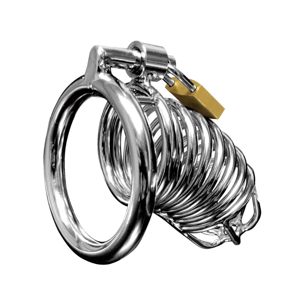 072LABO 072LABO Forced penis management Alloy steel chastity with shorts audio work "male belt" girl's & (MIU0463)