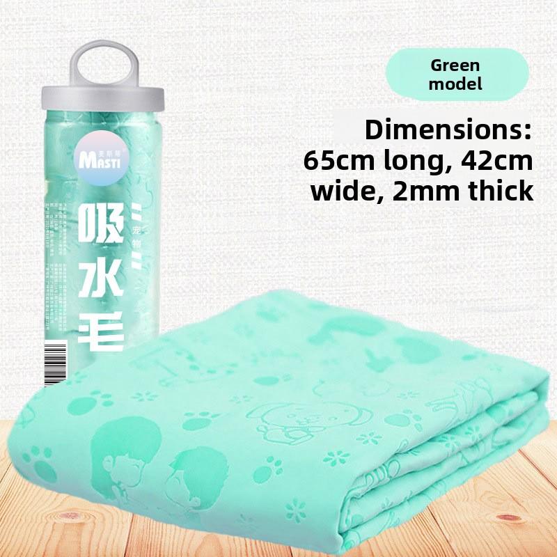 High-quality Large-sized Bucket Absorbent Towels for Pets, Including Dog and Cat Deerskin Absorbent Towels