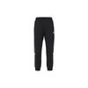 Men's Side Stripe Contrasting Colors Bundle Feet Sports Pants/Trousers/Joggers Black HG6760