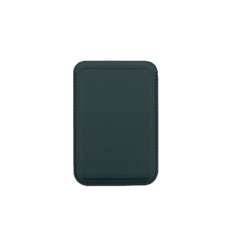 iPhone Magnetic PU Leather Card Holder for iPhone 13, 14 Pro Max, 6, 5, 17, MagSafe Compatible Sleeve