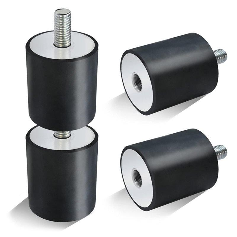 

ABUL-For Wacker Neuson Plate Compactor Compressor Rammer 4-Pack Tamper Rubber Shock Mounts WP1540 WP1550 VP1135 VP1340 VP1550 VP