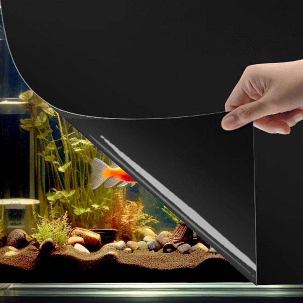 Przenośne Naklejki na Tło do Akwarium Tapeta Dekoracyjna do Akwarium Wielofunkcyjna Tapeta na Tło Akwarium
