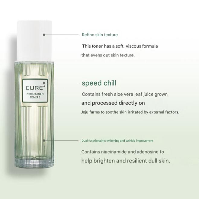 Cure Phyto Green S Toner, 130ml, 1 piece