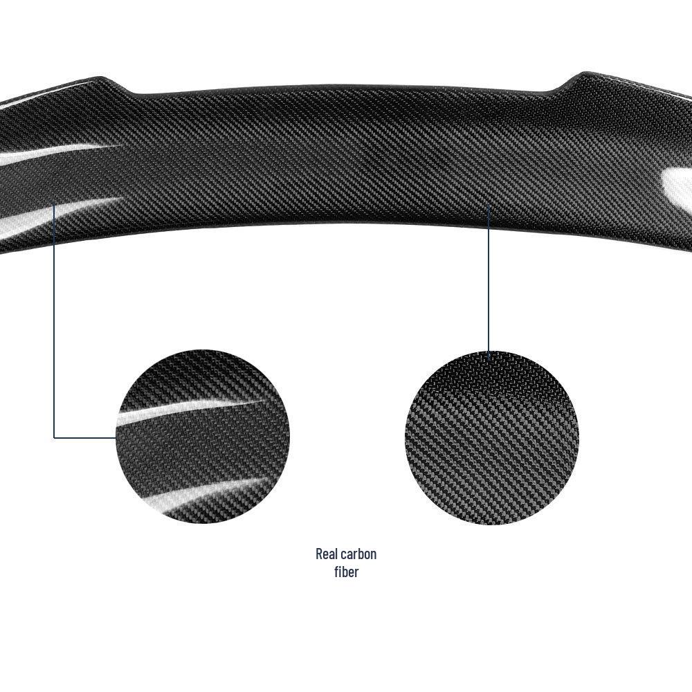 BMW 3 Series E90 Carbon Fiber PSM Style Rear Spoiler Tail Wing