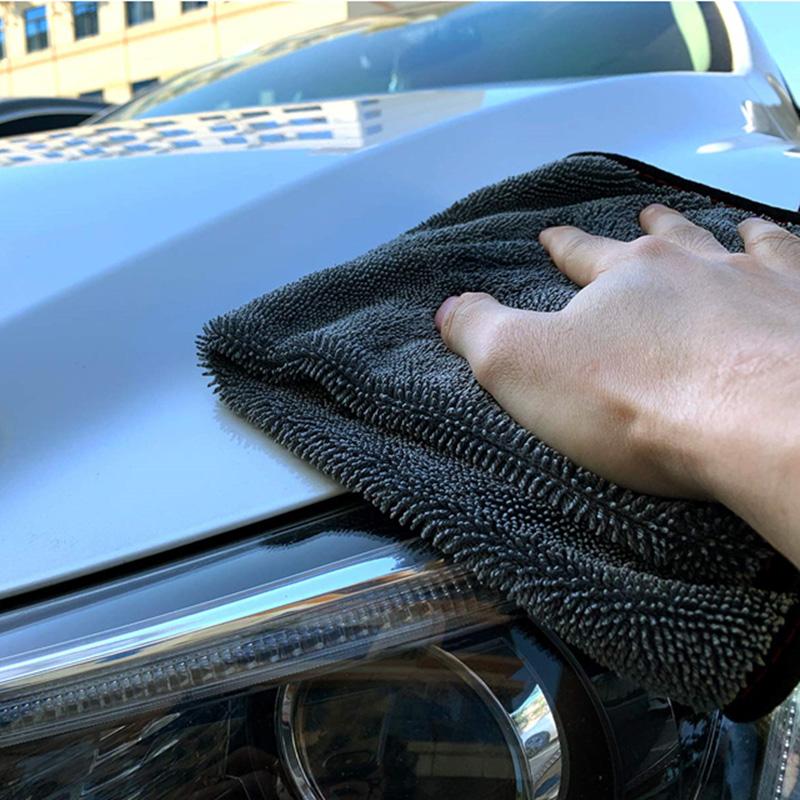 Cleaning Drying Cloth Towels for Cars Washing Polishing Waxing Detailing Towels Microfiber Twist Car Wash Towel Professional Car